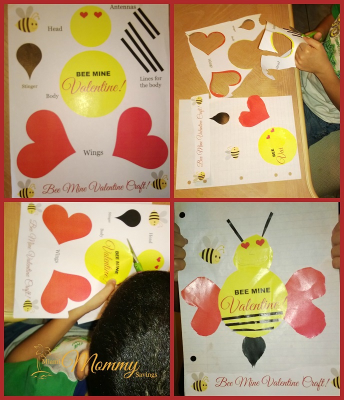 Bee Mine Valentine Craft + Printable! | Cleverly Me - South Florida ...