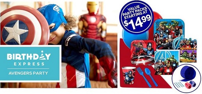 Avengers Age of Ultron Birthday Party Ideas
