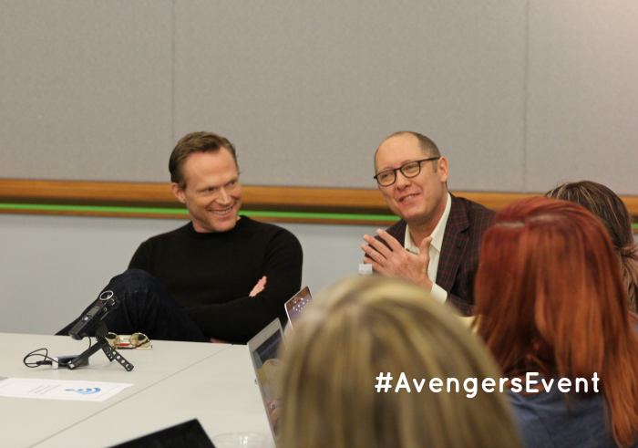 Exclusive Interview with James Spader & Paul Bettany, More at MiamiMommySavings.com #AvengersEvent