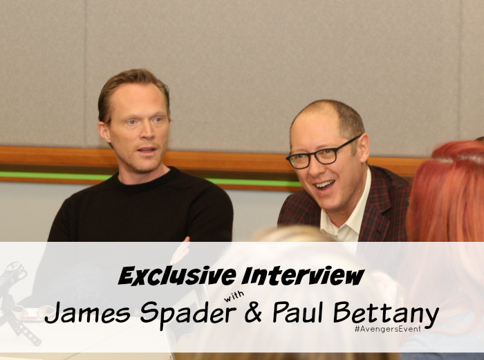 Exclusive Interview with James Spader & Paul Bettany About Avengers: Age of Ultron, More at MiamiMommySavings.com #AvengersEvent