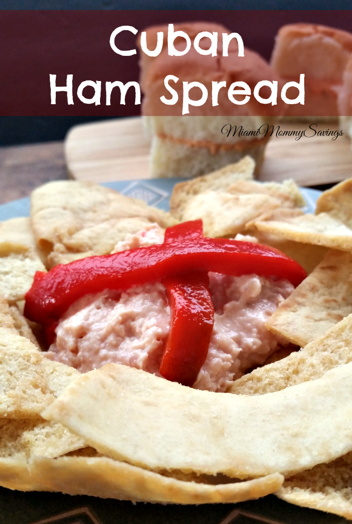 Cuban Ham Spread Recipe, more at MiamiMommySavings.com