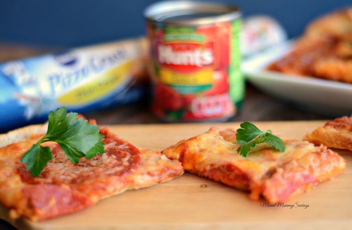 Easy Pepperoni Pizza Recipe, Get the recipe at MiamiMommySavings.com