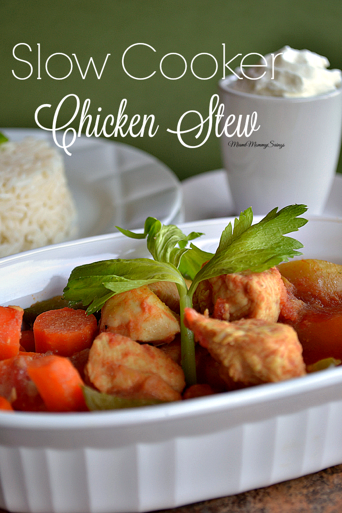 Slow Cooker Chicken Stew, more at MiamiMommySavings.com